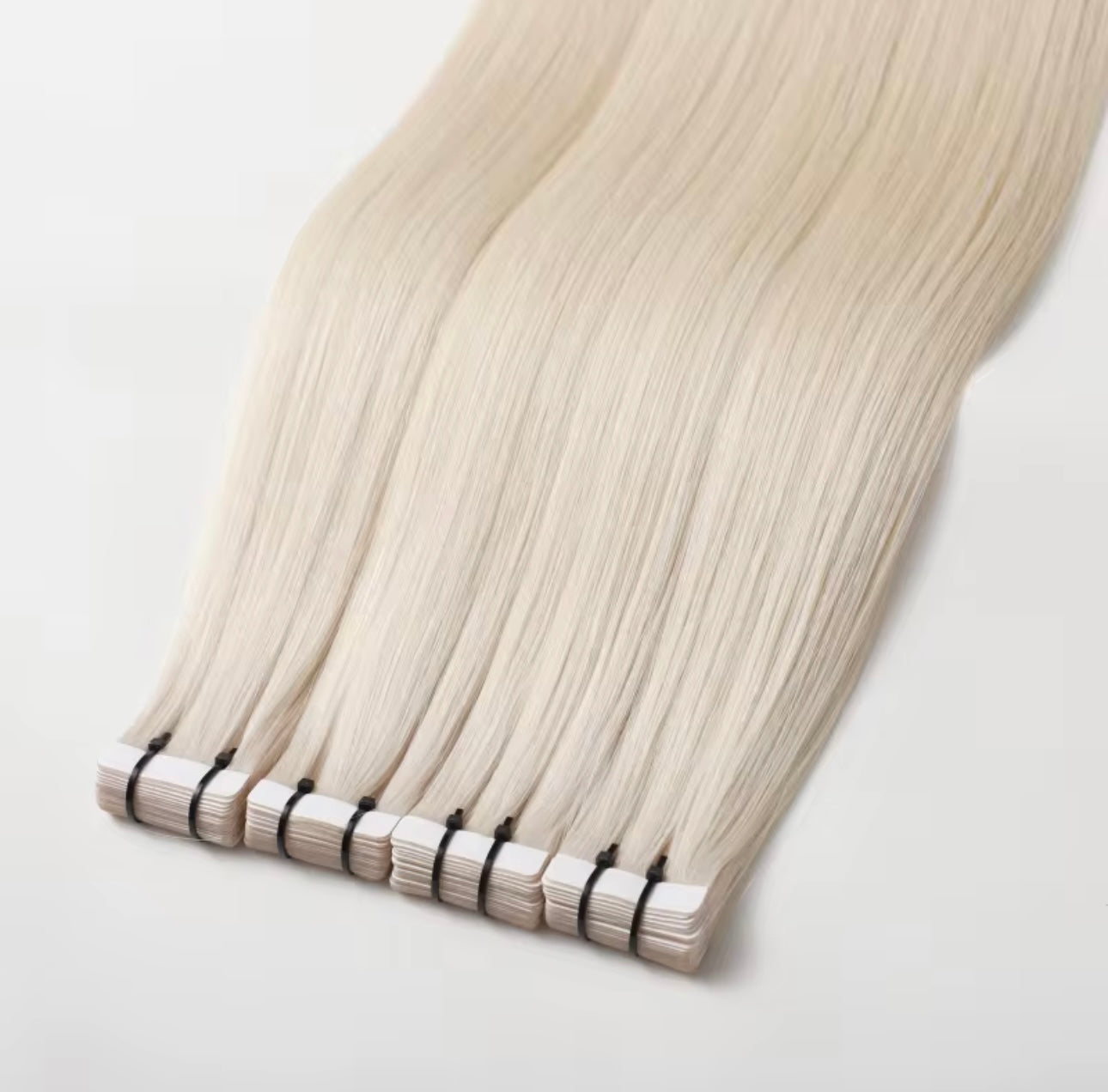 Luxury Tape-In Slavic Human Hair Extensions
