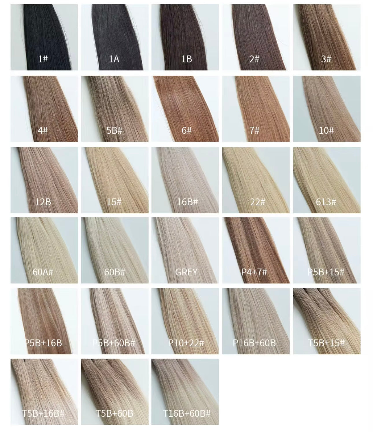 Luxury Tape-In Slavic Human Hair Extensions