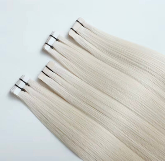 Luxury Tape-In Slavic Human Hair Extensions