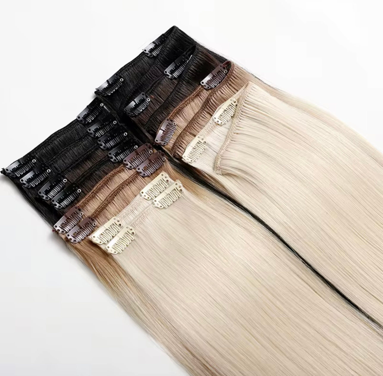 Luxury Human Hair Clip-In Extensions